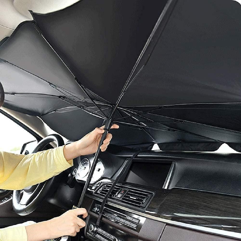 🌞 Car Windshield Sun Shade Umbrella | Foldable UV Protection Cover for Heat & Sunlight
