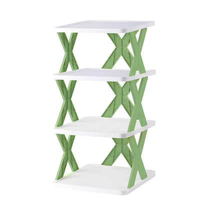 👟 Foldable Shoe Rack – Space Saving, Portable & Multicolor Organizer for Home