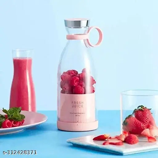 🥤 Electric Portable Mini Juicer Bottle – USB Rechargeable Wireless Personal Blender for Smoothies & Shakes