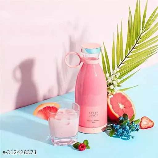 🥤 Electric Portable Mini Juicer Bottle – USB Rechargeable Wireless Personal Blender for Smoothies & Shakes