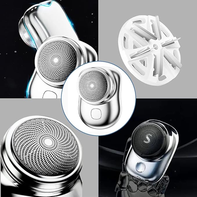 ⚡ Mini-Shave Portable Electric Shaver | 2023 Upgrade Rechargeable Razor for Men