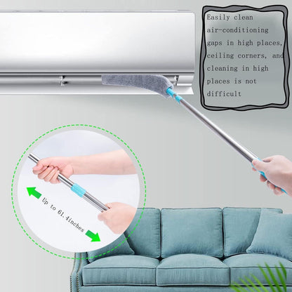 🧹 Retractable Gap Dust Cleaner – Flexible Microfiber Duster for Hard-to-Reach Space