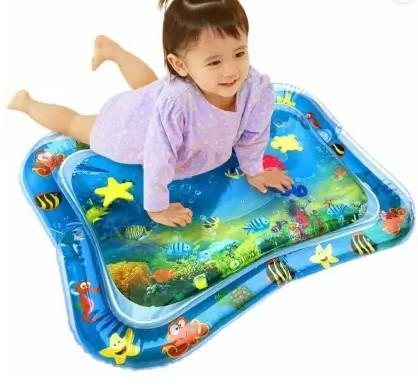 👶 Baby Water Play Mat – Tummy Time Inflatable Activity Mat for Infant Development