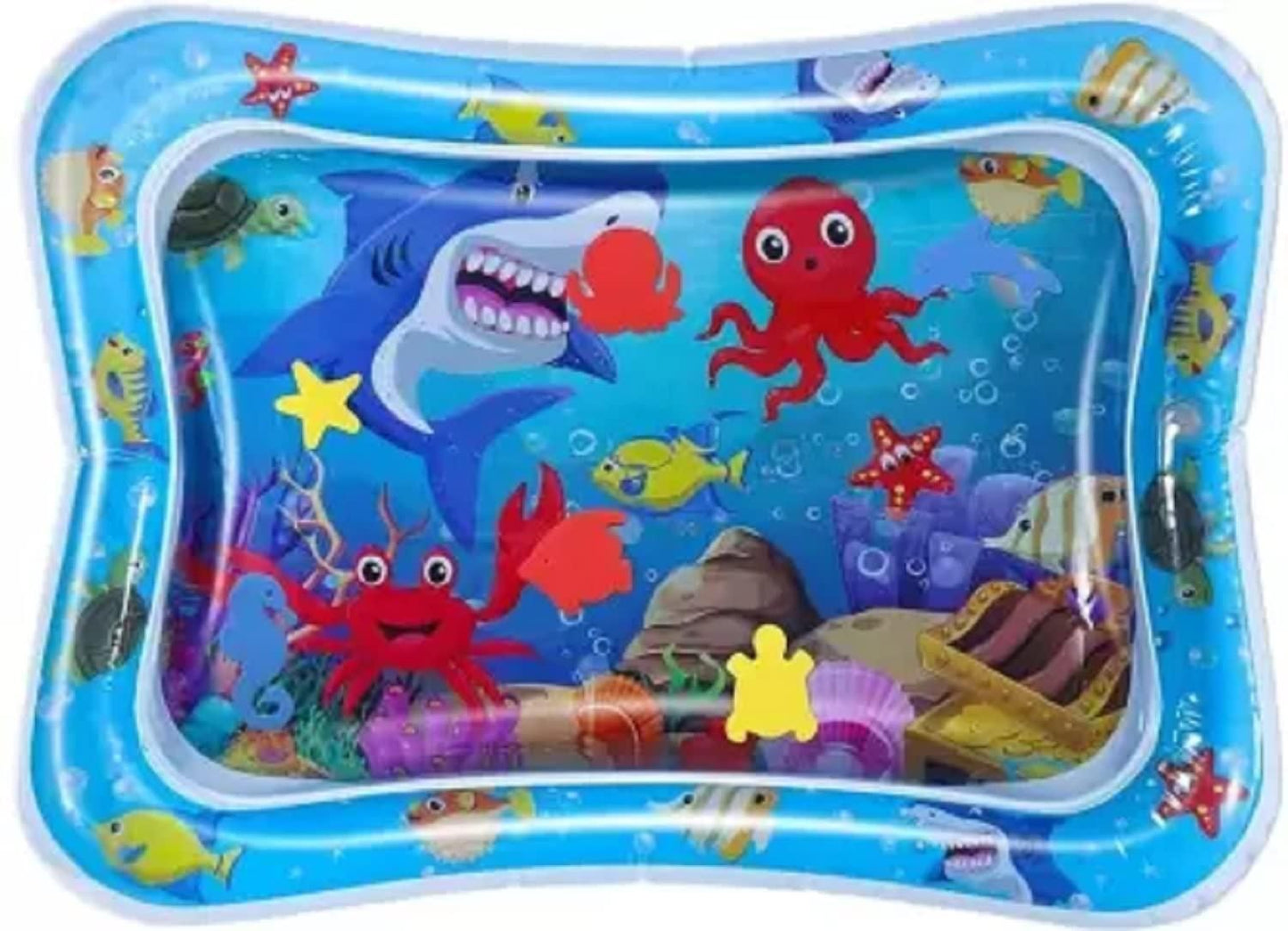 👶 Baby Water Play Mat – Tummy Time Inflatable Activity Mat for Infant Development