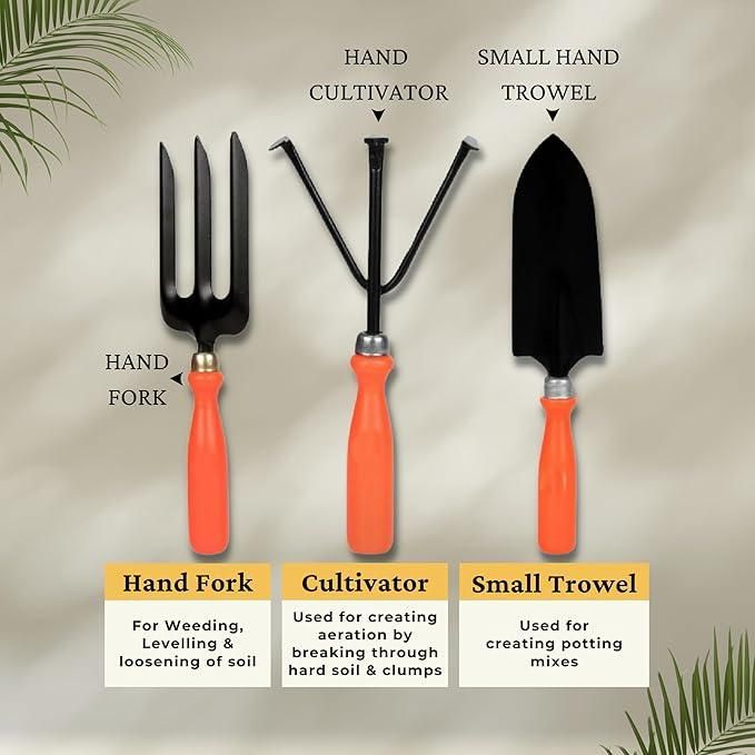 🌿 6-in-1 Garden Tool Kit with Storage Box | Essential Gardening Tools for Home & Outdoor