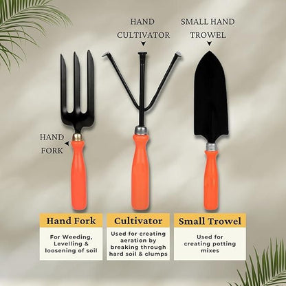 🌿 6-in-1 Garden Tool Kit with Storage Box | Essential Gardening Tools for Home & Outdoor