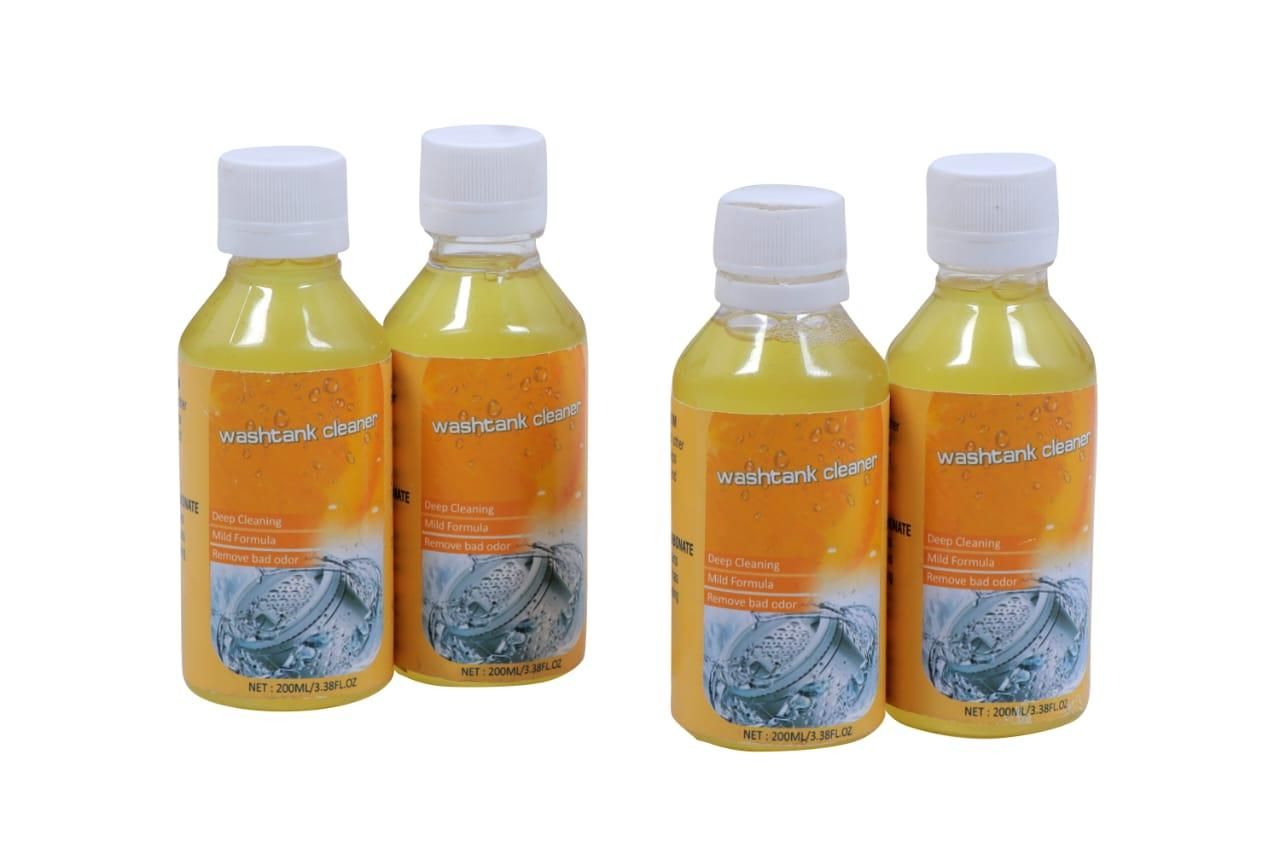 🧼 Washtank Cleaner 200ML (Pack of 4) – Powerful Descaler & Stain Remover for Washing Machines