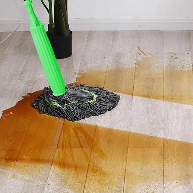 🧹 3-in-1 Dehydrated Floor Cleaning Mop | Self-Wringing 360° Rotatable Adjustable Mop for Home & Office